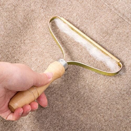 Chats Coquets - Brosse d’épilation manuelle portable à rouleaux doubles - Chats Coquets