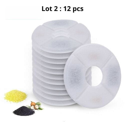 Chats Coquets - Distributeur automatique d'eau pour chats DEL - Filtres - Chats Coquets
