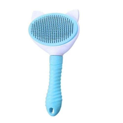 Chats Coquets - Brosse autonettoyante Oreilles de chat - Accessoire de toilettage pour chats - Chats Coquets
