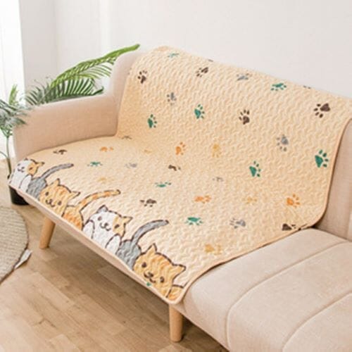 Chats Coquets - Tapis imperméable pour animaux de compagnie - Chats Coquets